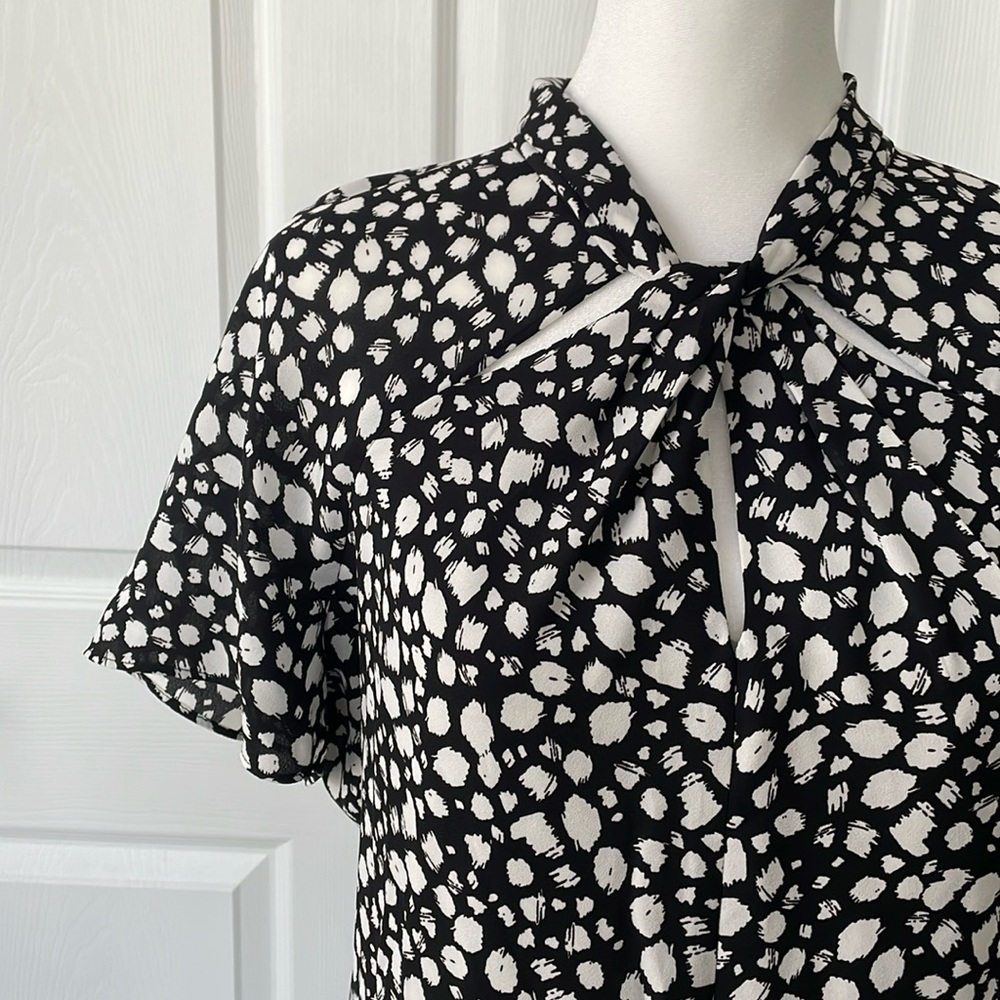 Banana Republic Fitted Patterned Dress - Picture 3 of 7